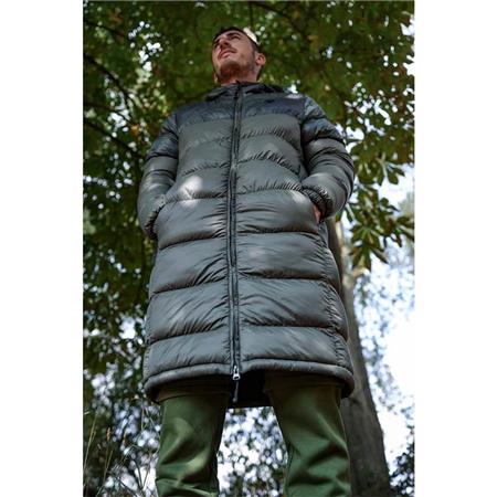 JAS HEREN - KAKI NAVITAS TETRA LONG PUFFER JACKET - KAKI