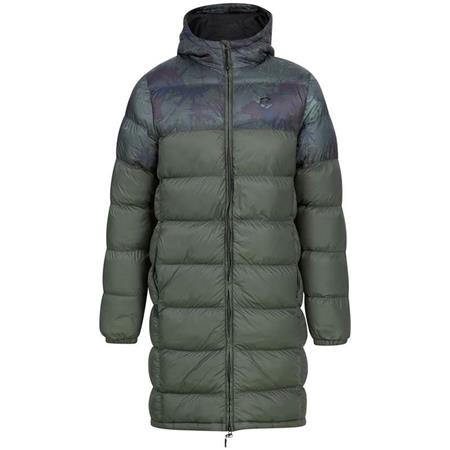 Jas Heren - Kaki Navitas Tetra Long Puffer Jacket - Kaki