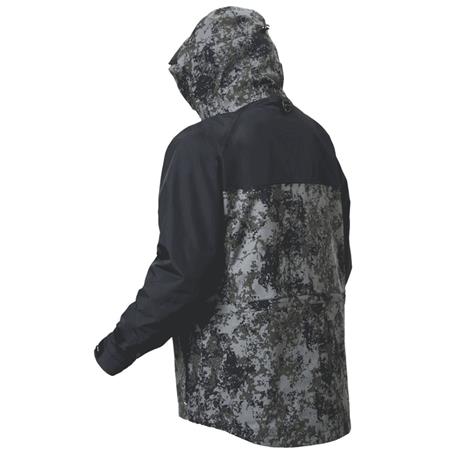 JAS HEREN - ZWART/CAMOU GEOFF ANDERSON BARBARUS 2 JACKET LAPWING EGG - NOIR/CAMOU