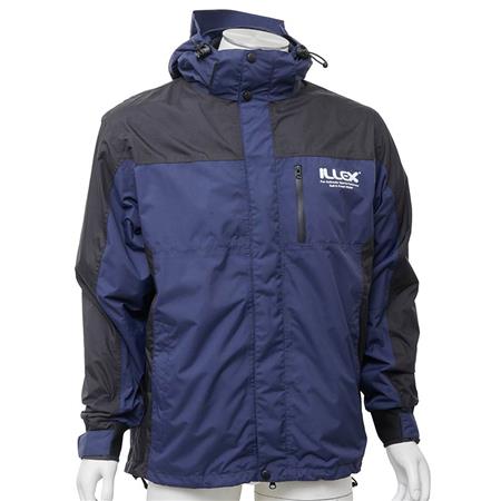 JAS MAN - BLAUW/ZWART ILLEX WINTER JACKET - BLEU/NOIR