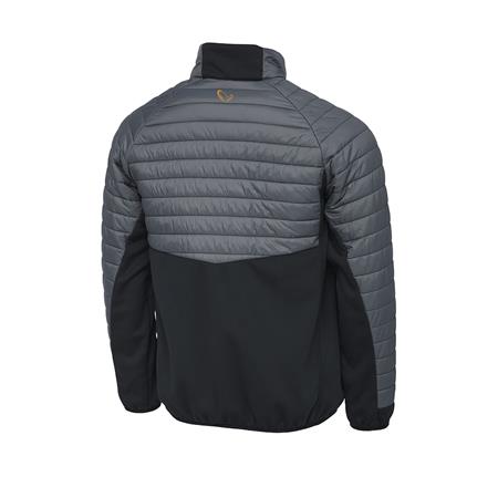 JAS MAN - GRIJS/ZWART SAVAGE GEAR REFLECTION HYBRID JACKET - GRIS/NOIR