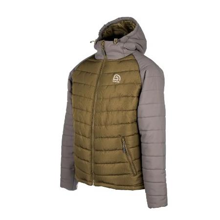 JAS MAN - GROEN/GRIJS TRAKKER HEXATHERMIC JACKET - VERT/GRIS