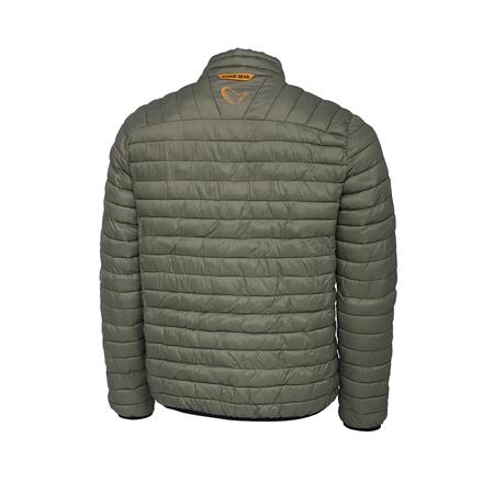 JAS MAN - GROEN SAVAGE GEAR RIPPLE QUILT JACKET - VERT