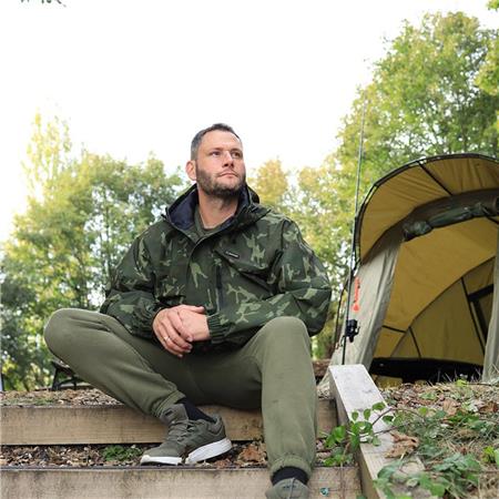 JAS MAN - GROEN SONIK LIGHTWEIGHT JACKET CAMO - VERT