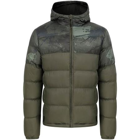 Jas Man - Kaki/Camo Navitas Tetra Puffa Jacket - Kaki/Camo