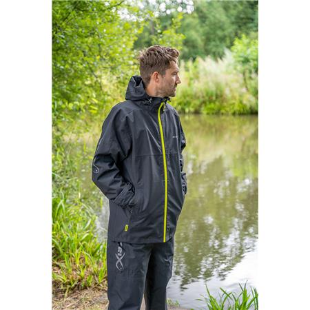 JAS MAN - ZWART FOX MATRIX 10K WATERPROOF JACKET - NOIR