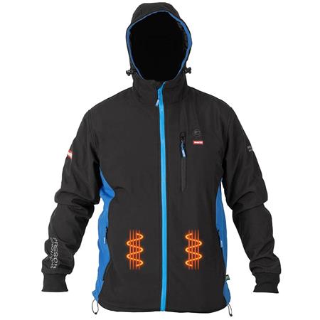 JAS MAN - ZWART PRESTON INNOVATIONS THERMATECH HEATED SOFTSHELL - NOIR