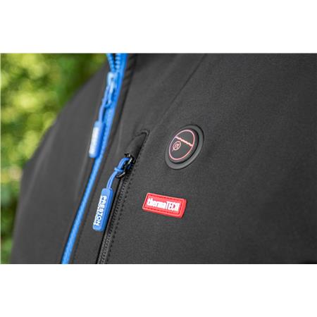 JAS MAN - ZWART PRESTON INNOVATIONS THERMATECH HEATED SOFTSHELL - NOIR