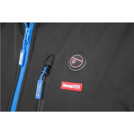 JAS MAN - ZWART PRESTON INNOVATIONS THERMATECH HEATED SOFTSHELL - NOIR