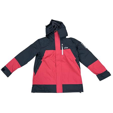 JAS MAN - ZWART/ROOD DAM EXPERT JACKET - NOIR/ROUGE