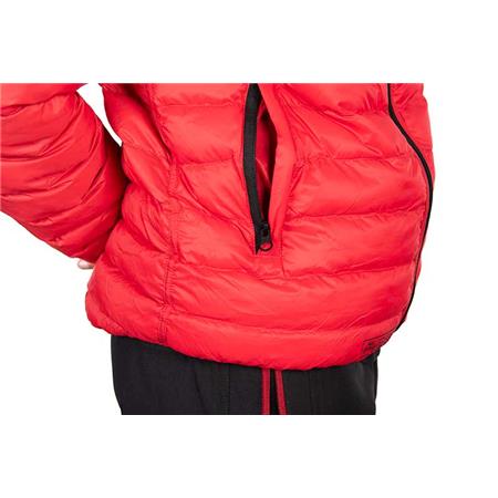 JAS MAN - ZWART/ROOD FOX RAGE RO SERIES REVERSIBLE LIGHTWEIGHT QUILTED JACKET - NOIR/ROUGE