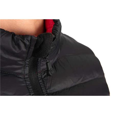 JAS MAN - ZWART/ROOD FOX RAGE RO SERIES REVERSIBLE LIGHTWEIGHT QUILTED JACKET - NOIR/ROUGE