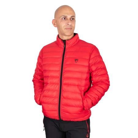 JAS MAN - ZWART/ROOD FOX RAGE RO SERIES REVERSIBLE LIGHTWEIGHT QUILTED JACKET - NOIR/ROUGE