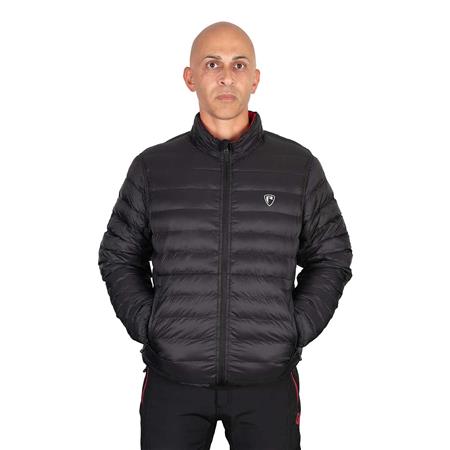 JAS MAN - ZWART/ROOD FOX RAGE RO SERIES REVERSIBLE LIGHTWEIGHT QUILTED JACKET - NOIR/ROUGE