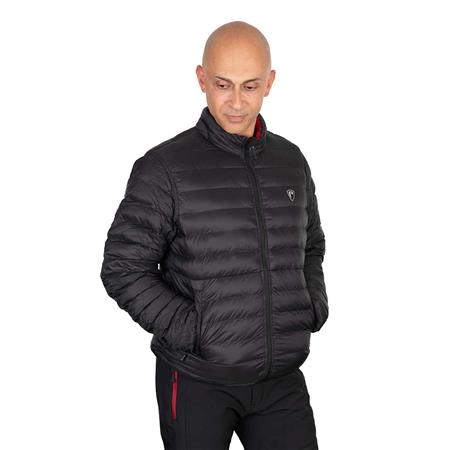 JAS MAN - ZWART/ROOD FOX RAGE RO SERIES REVERSIBLE LIGHTWEIGHT QUILTED JACKET - NOIR/ROUGE