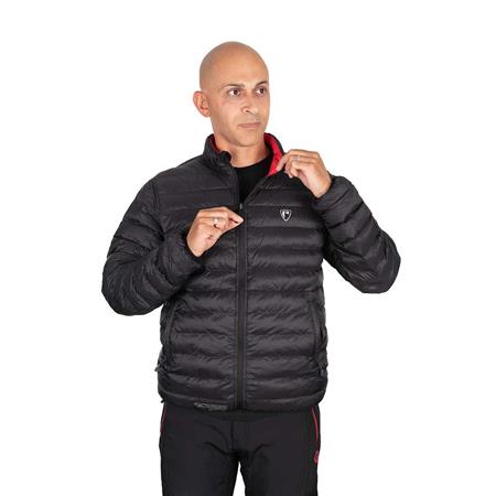 JAS MAN - ZWART/ROOD FOX RAGE RO SERIES REVERSIBLE LIGHTWEIGHT QUILTED JACKET - NOIR/ROUGE