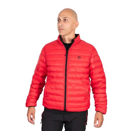 JAS MAN - ZWART/ROOD FOX RAGE RO SERIES REVERSIBLE LIGHTWEIGHT QUILTED JACKET - NOIR/ROUGE