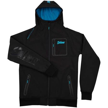 Jas Mannen - Zwart Salmo Soft Shell Jacket - Noir