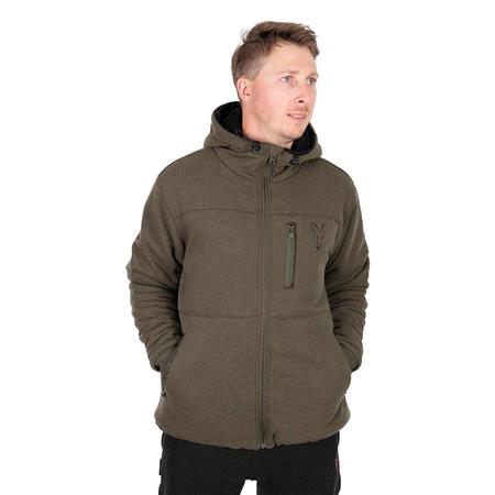 JAS VOOR MANNEN - GROEN FOX COLLECTION SHERPA JACKET - VERT