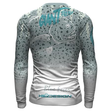 JE SHIRT LANGE MOUWEN MAN HOT SPOT DESIGN OCEAN PERFORMANCE GIANT TREVALLY