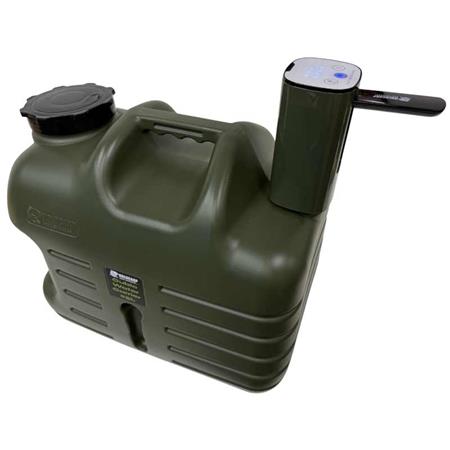 Jerrycan + Tap Set Holdcarp Digital Rechargeable Tap + Cubic Water Carrier 25L