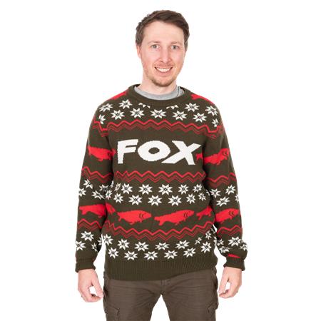 Jersey Hombre Fox Xmas Jumper - Caqui