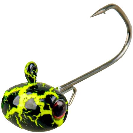 JIG HEAD ADAM'S FOOTBALL - BLACK DEVIL - PACK OF 3