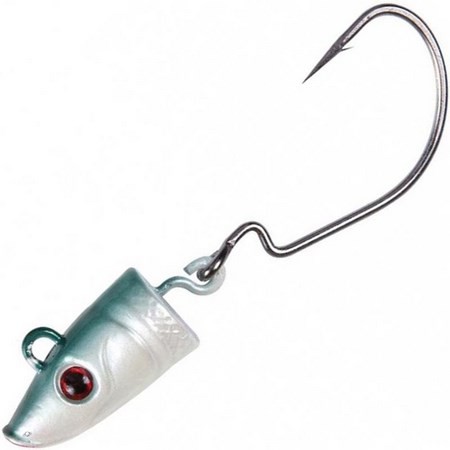 Jig Head Flashmer Blue Equille Junior - Pack Of 10