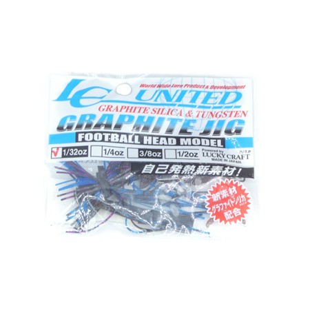 Jig Lucky Craft Football Head Model Graphite Jig - 1/32 Oz