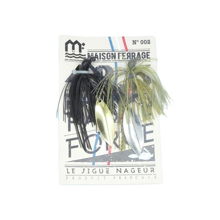 Jig Maison Ferrage 49.3 ”Passe En Force” - Custom Chartreuse & Black/Gold - 16G - Par 2