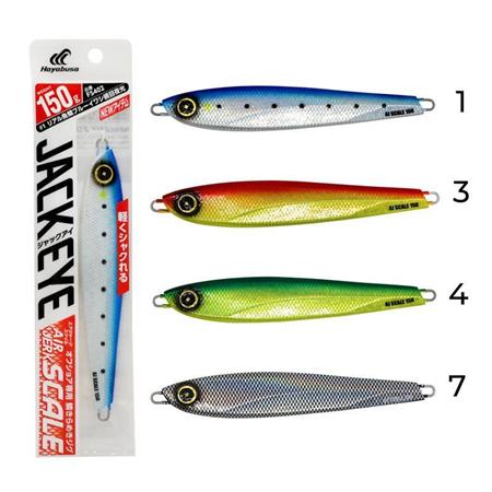 JIGG HAYABUSA JACKEYE AIR JERK SCALE FS402 - 100G