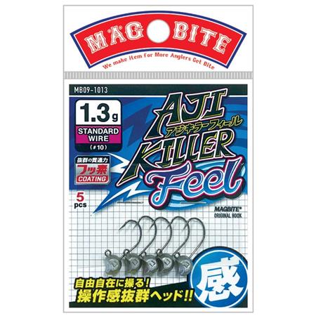 JIGKOPF MAGBITE AJI KILLER FEEL JIGHEAD