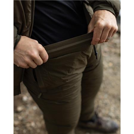 JOGGING VOOR MANNEN - DONKER OLIJFGROEN KORDA INSULATED JOGGER - DARK OLIVE