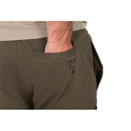 JOGGING VOOR MANNEN - KAKI FOX COLLECTION SHERPA JOGGER - KAKI