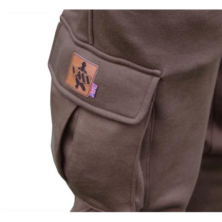 JOGGING VOOR MANNEN VASS CULTURE FISHING - CARGO JOGGER - KAKI