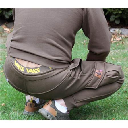JOGGING VOOR MANNEN VASS CULTURE FISHING - CARGO JOGGER - KAKI
