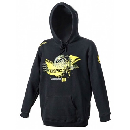 Junior Hoodie Mivardi Hoody Mcw Hardcore Kids - Black