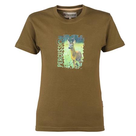 Junior Short Sleeve T-Shirt Percussion Serigraphie