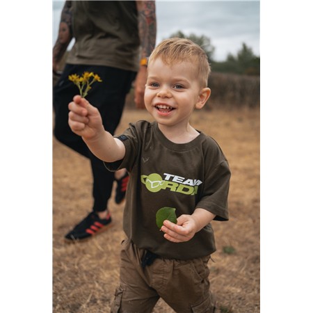 JUNIOR SHORT-SLEEVED T-SHIRT KORDA TK KIDS T-SHIRT - OLIVE