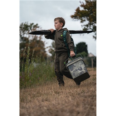 JUNIOR SWEATER KORDA KIDS KORE HOODIE - DARK OLIVE