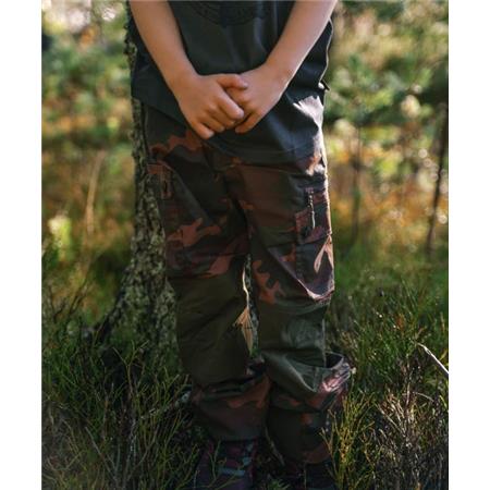 JUNIORBROEK PINEWOOD LAPPLAND CAMOU KID