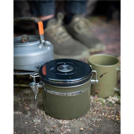 KAFFE-/TEBOKS FOX COOKWARE COFFEE/TEA KHAKI STORAGE