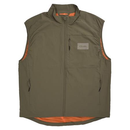 KAMIZELKA BEZ RĘKAWÓW MĘSKA GAMAKATSU SOLOTEX VEST - ZIELONY