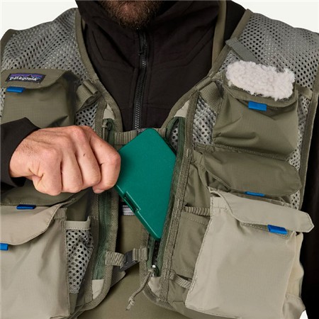 KAMIZELKA WĘDKARSKA PATAGONIA STEALTH PACK VEST - RIVER ROCK ZIELONY