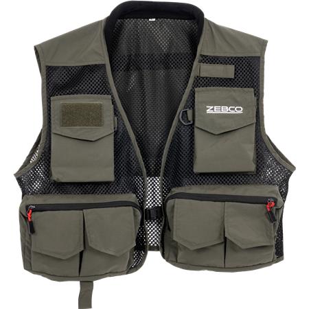 Kamizelka Wędkarska Zebco Lightweight 9 Pocket Fishing Vest