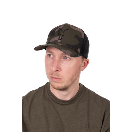 ΚΑΠΈΛΟ FOX BLACK CAMO TRUCKER - ΚΑΜΟΥΦΛΆΖ