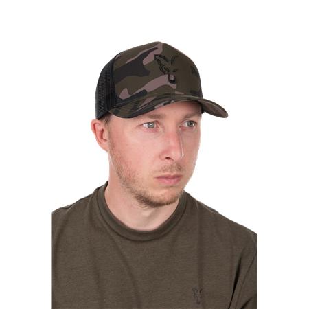 Καπέλο Fox Black Camo Trucker - Καμουφλάζ