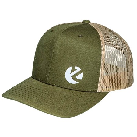 Καπέλο Zeck Zeck Curved-Brim Trucker - Πράσινο