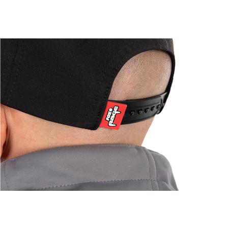 KAPPE FOX RAGE SHIELD FLAT PEAK CAP - SCHWARZ