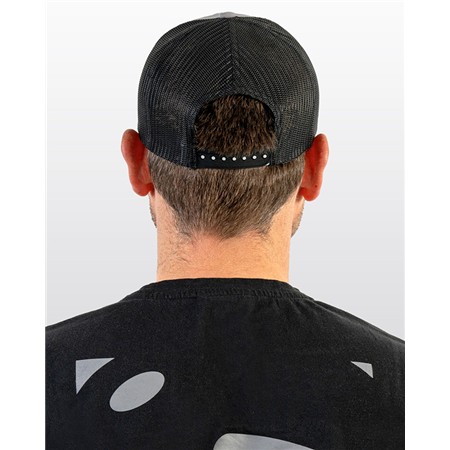 KAPPE GURU PATCH TRUCKER CAP - GRAU